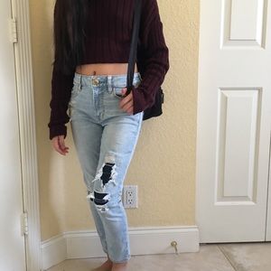 American eagle high waisted jeans